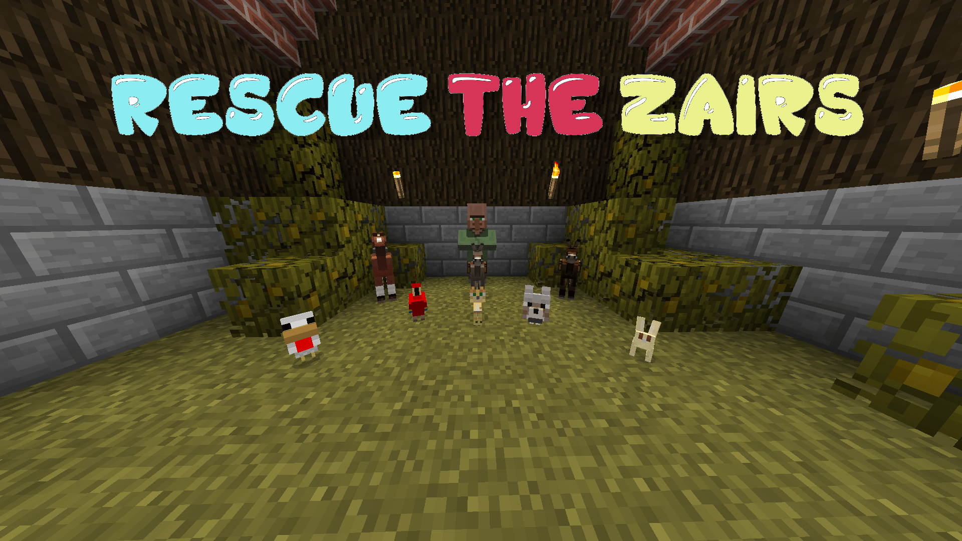 İndir Rescue The Zairs için Minecraft 1.13.2
